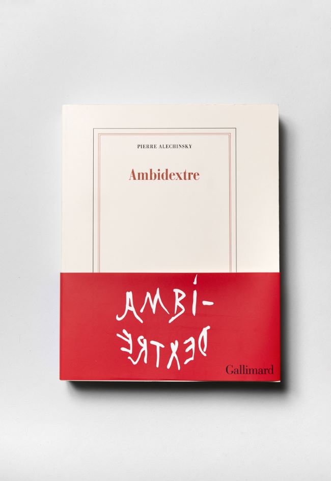 livre Ambidextre Pierre Alechinsky